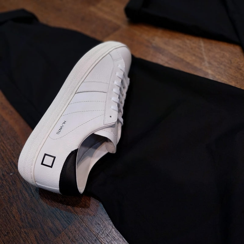 D.A.T.E sneakers hill low Bianco\nero