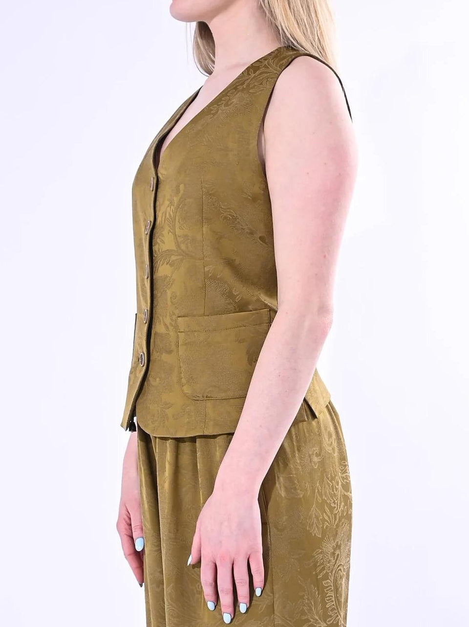 gilet fantasia floreale