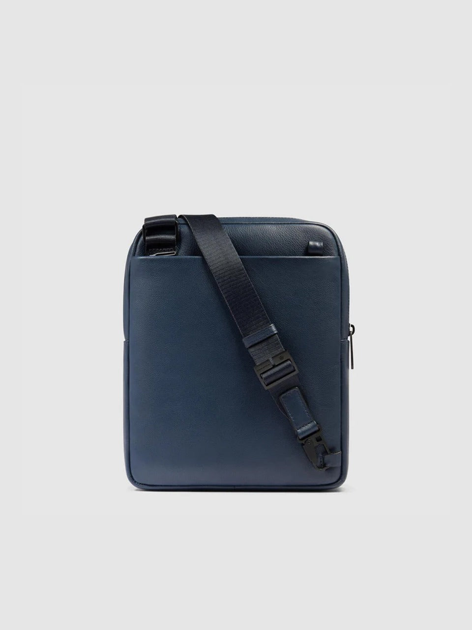 tracolla zip verticale grande CA1816W137 BLU PIQUADRO