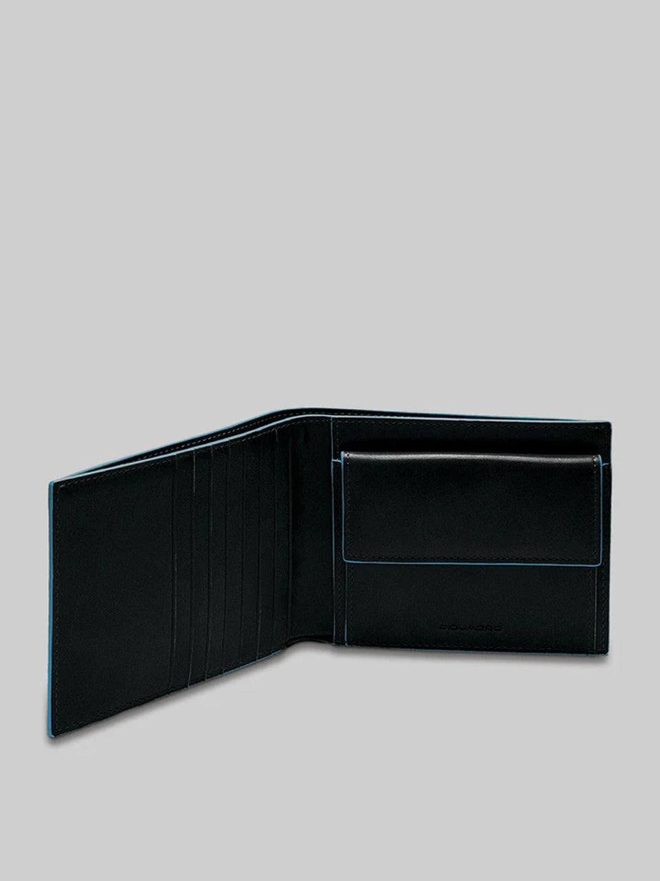 portafogli con portamonete PU1339B2 NERO PIQUADRO