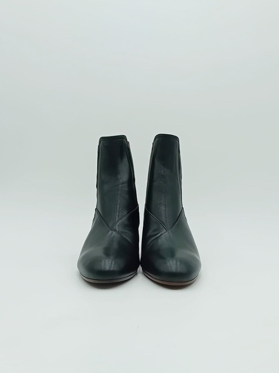 beatles tacco 70mm bimateriale NIMES NEGRO CHIE MIHARA