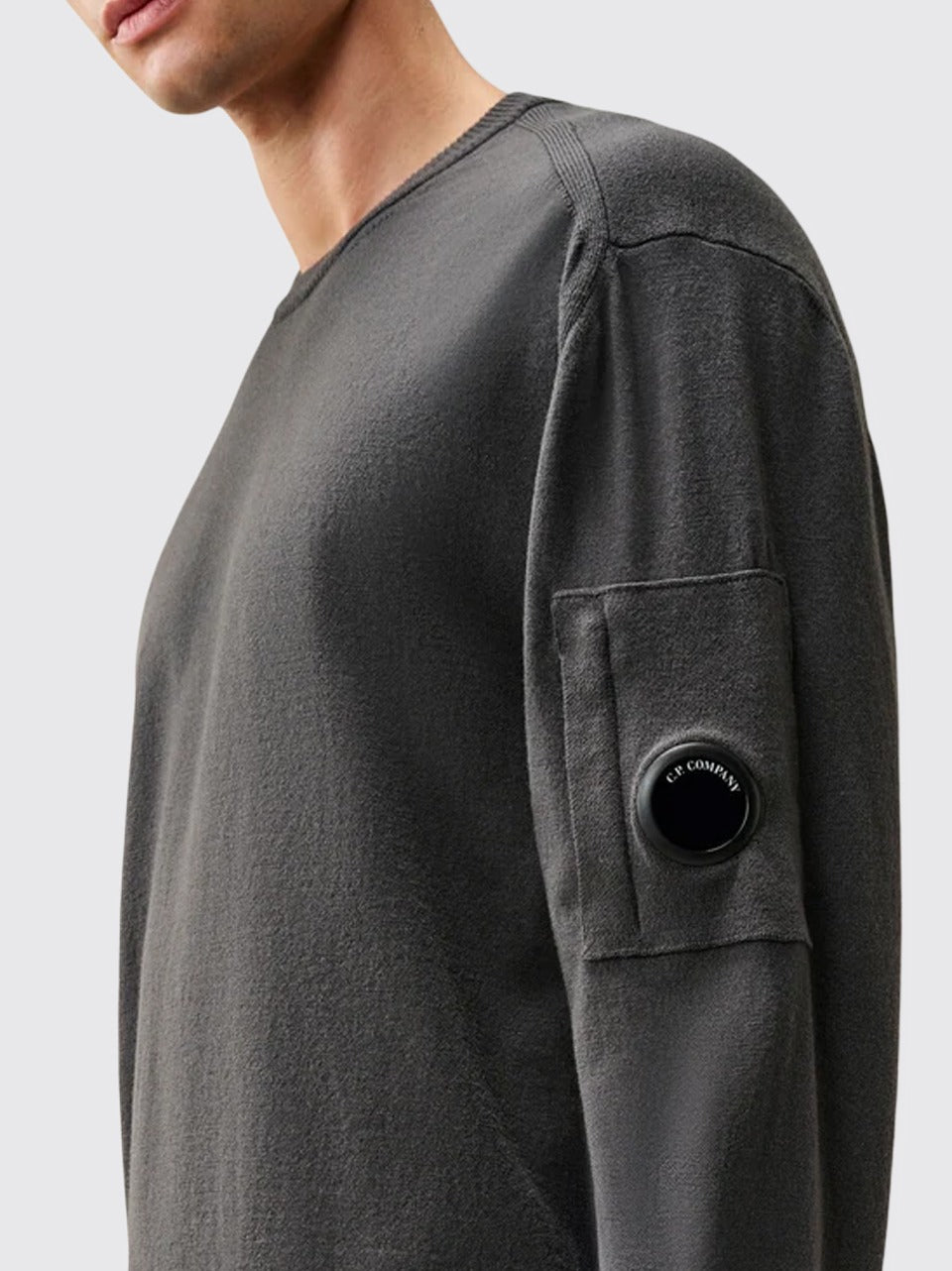 maglia in merinos stretch KN069A 005528A 985 C.P COMPANY