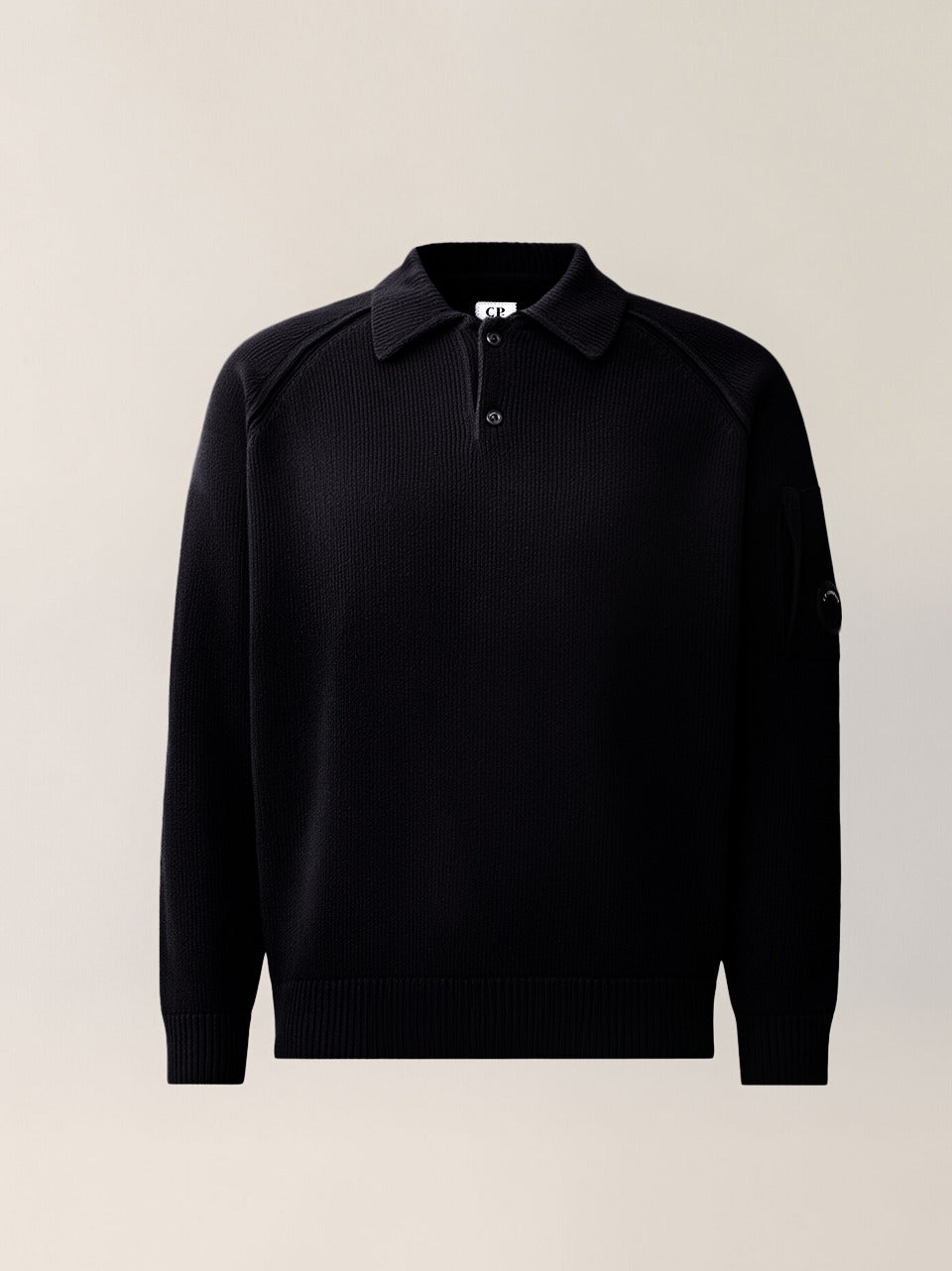 polo in ciniglia KN198A 005558G 999 C.P COMPANY