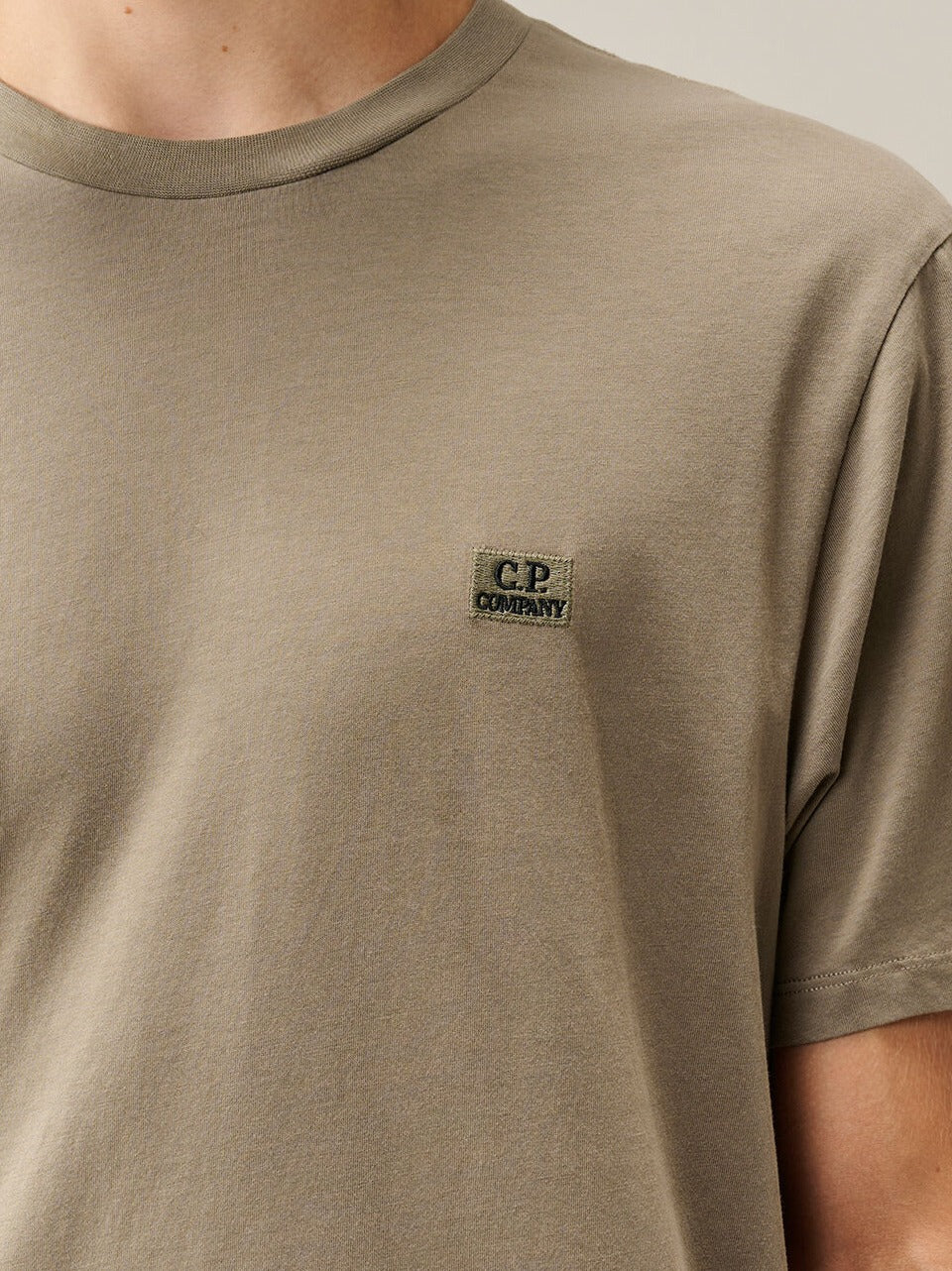 t shirt logo TS726A 005100W 356 C.P COMPANY