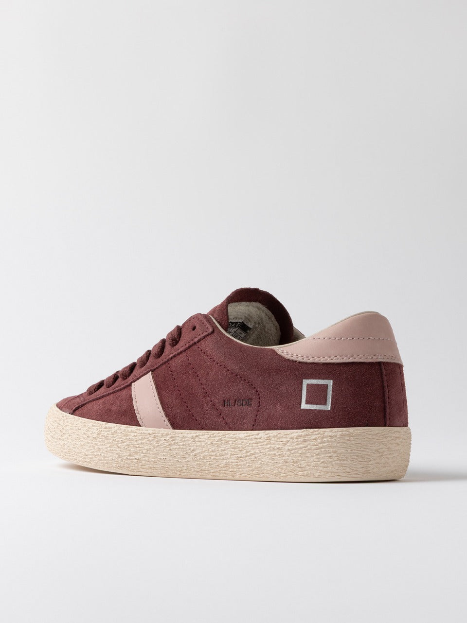 sneakers hill low suede W451-HL-SD BX-BXBORDEAUX D.A.T.E