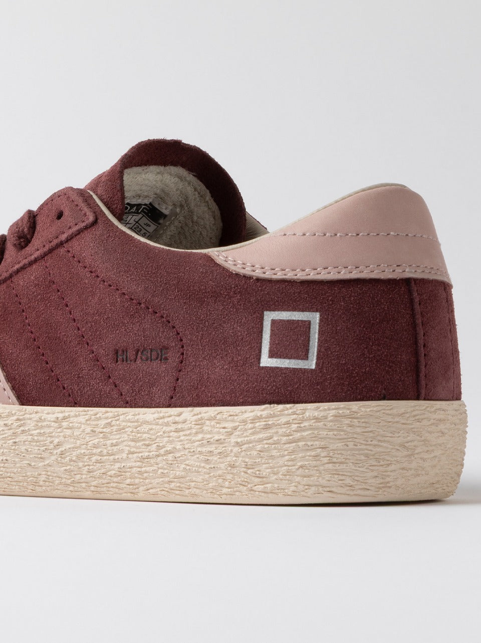 sneakers hill low suede W451-HL-SD BX-BXBORDEAUX D.A.T.E