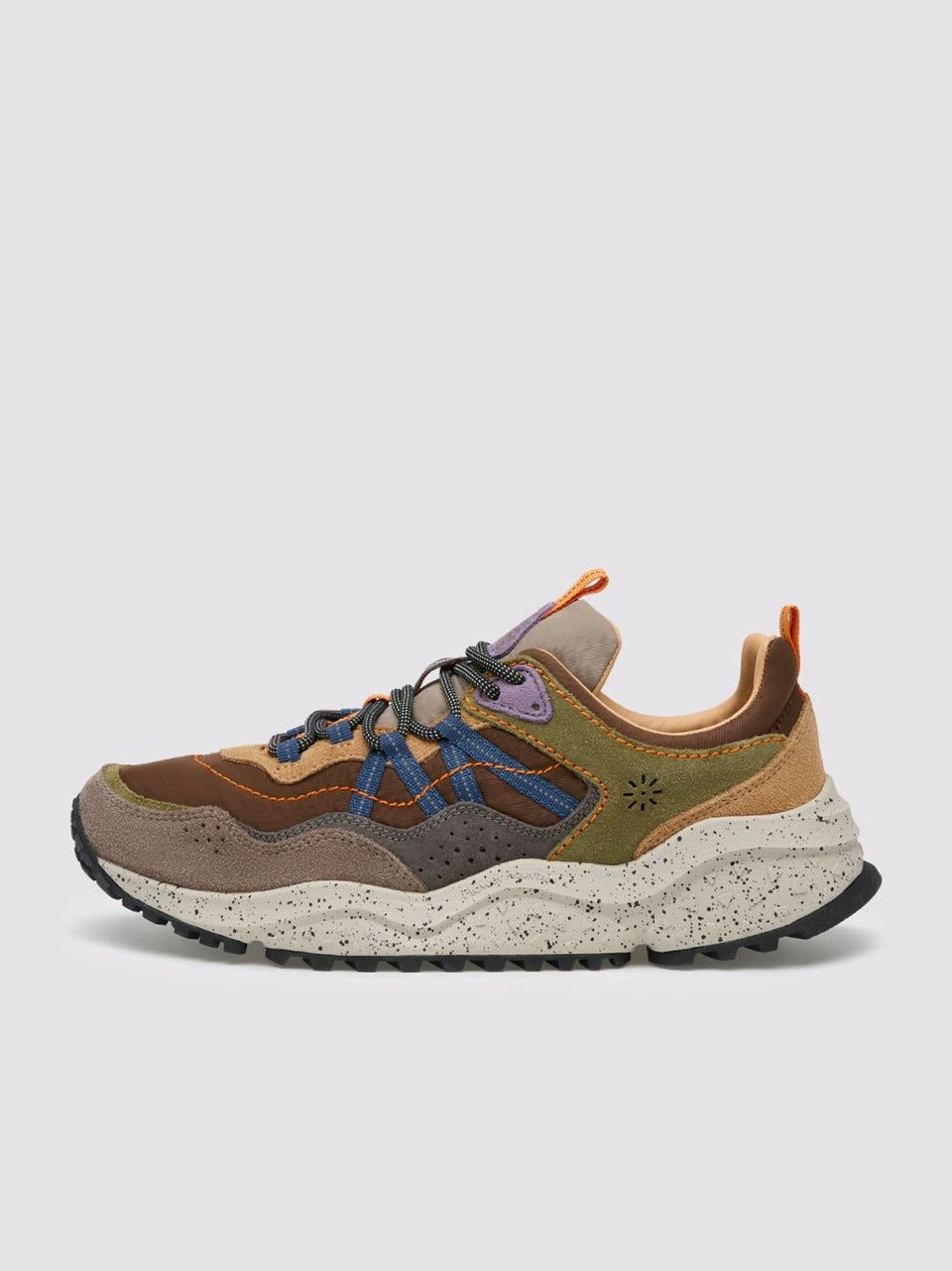 sneakers sanchia SANCHIA4D96 MUD BROWN OLIVA FLOWER MOUNTAIN