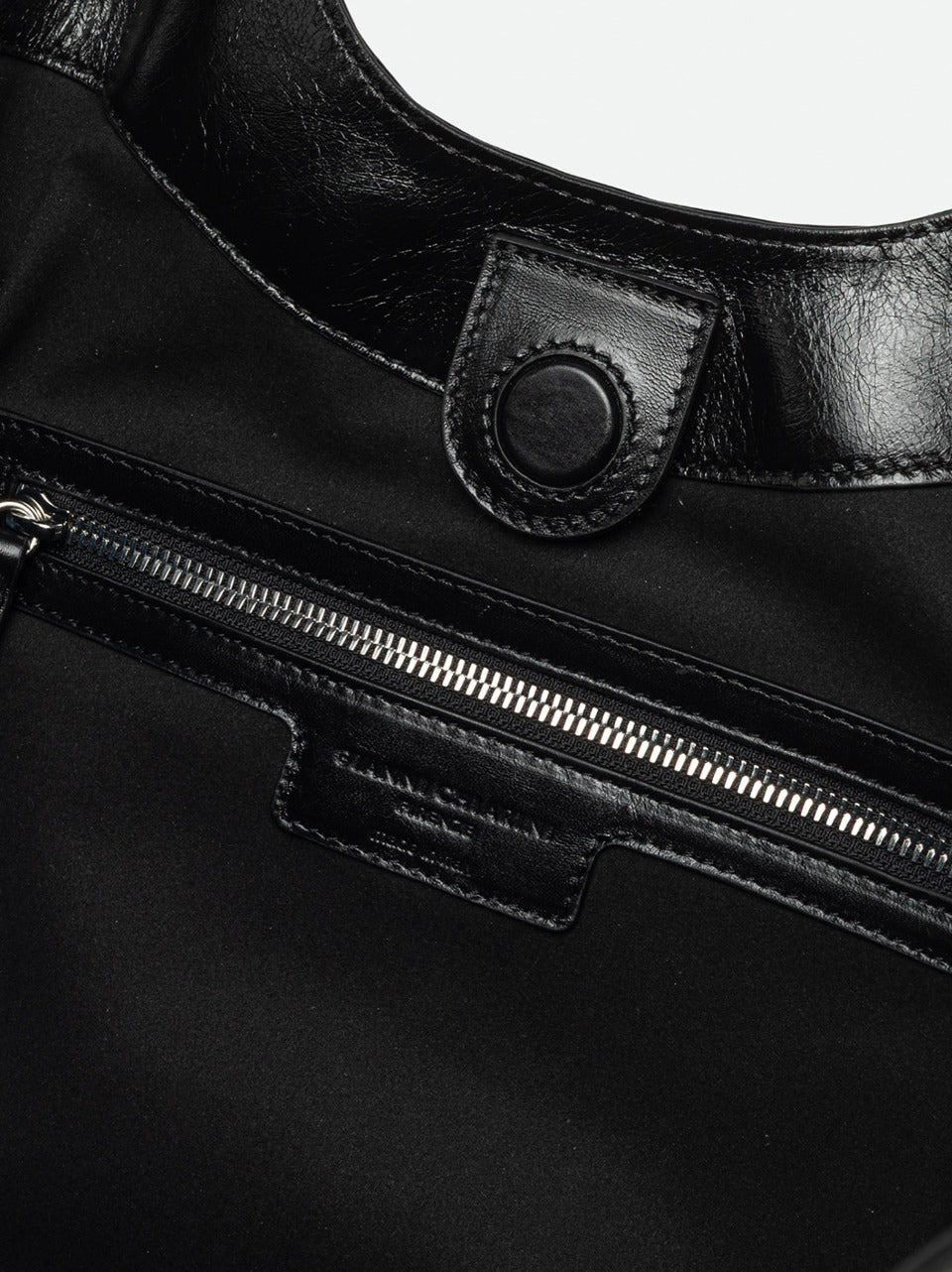 borsa dua grane con intreccio BS12750CM-RALF NERO GIANNI CHIARINI
