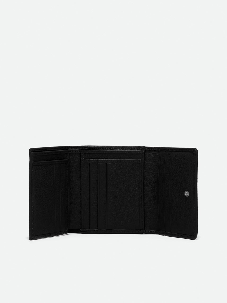 portafogli con clipe zip grande BS5080GRN NERO GIANNI CHIARINI