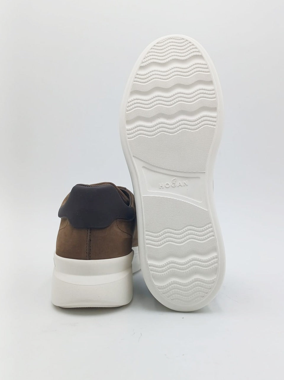 sneakers rebel HXM580DV42UIE0FDQ TAUPE HOGAN