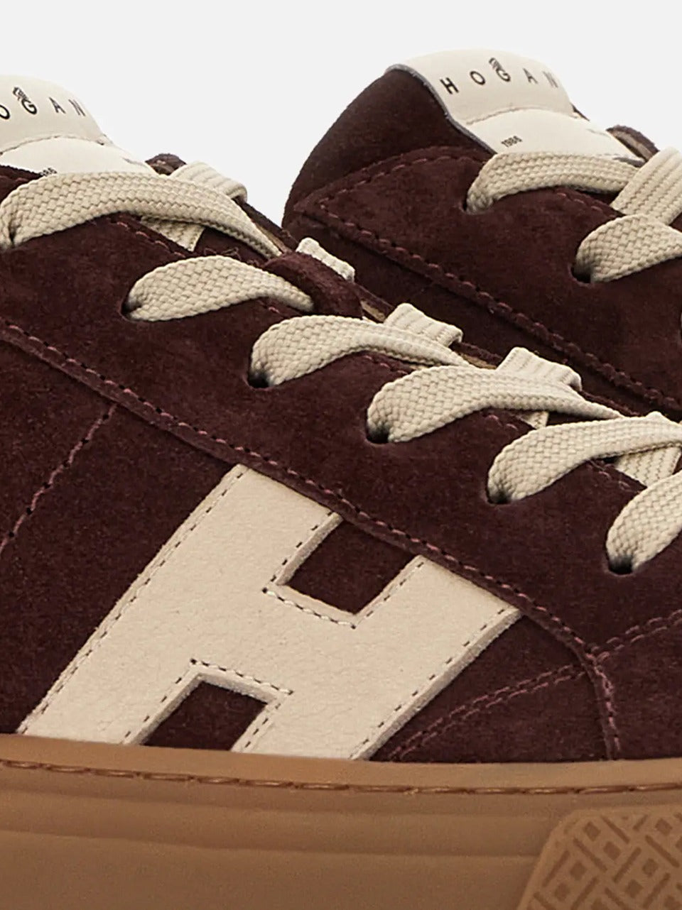 sneakers h705 fondo nuova cassetta HXM7050GF10UHT0FD8 BORDEAUX HOGAN