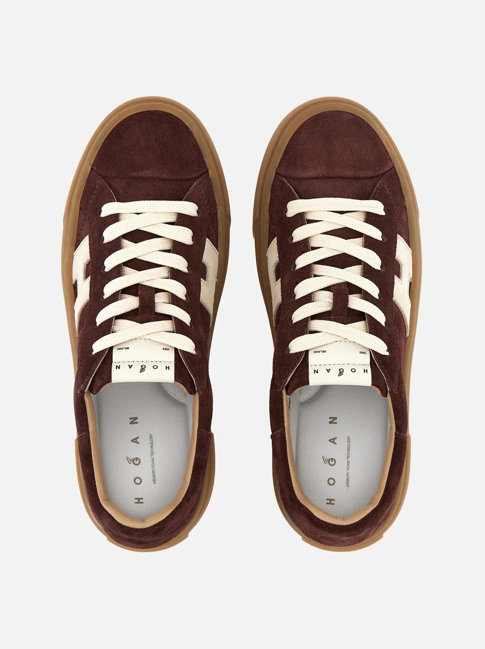 sneakers h705 nuovo fondo cassetta HXW7050GB00UHT0FD8 BORDEAUX HOGAN