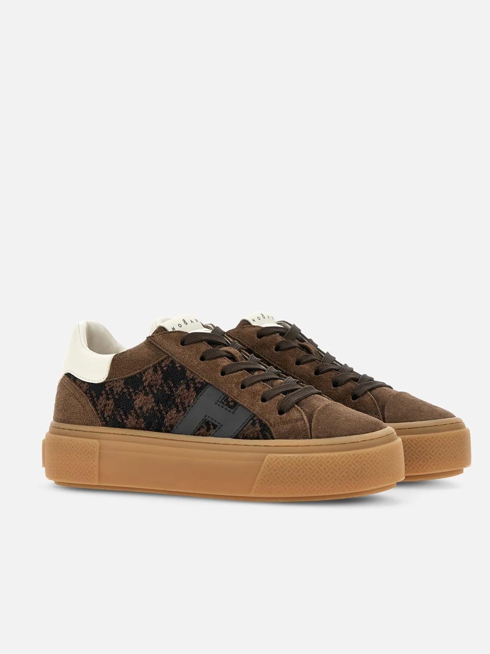 sneakers h705 nuovo fondo cassetta tartan HXW7050GB0BVI50R2F TDM HOGAN