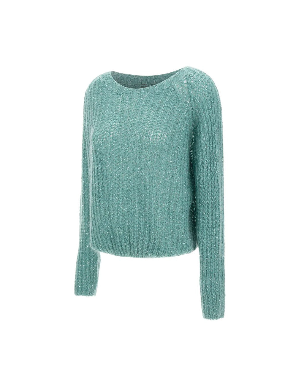 maglia traforata paillettes KT018 T KAOS