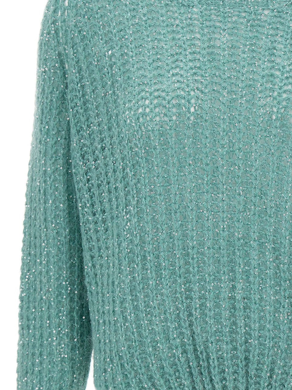 maglia traforata paillettes KT018 T KAOS