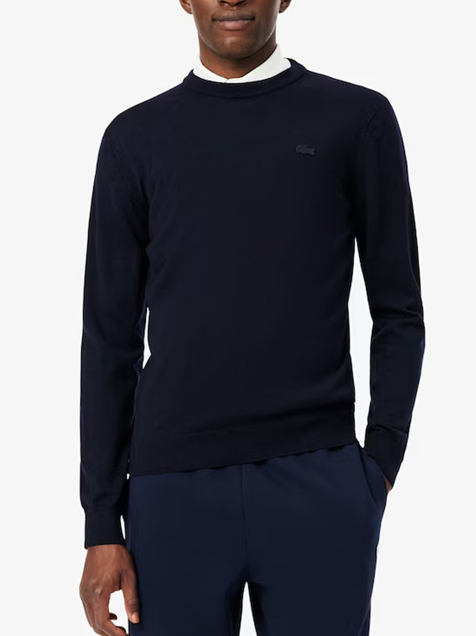 maglia lana monocrom AH1969 B LACOSTE