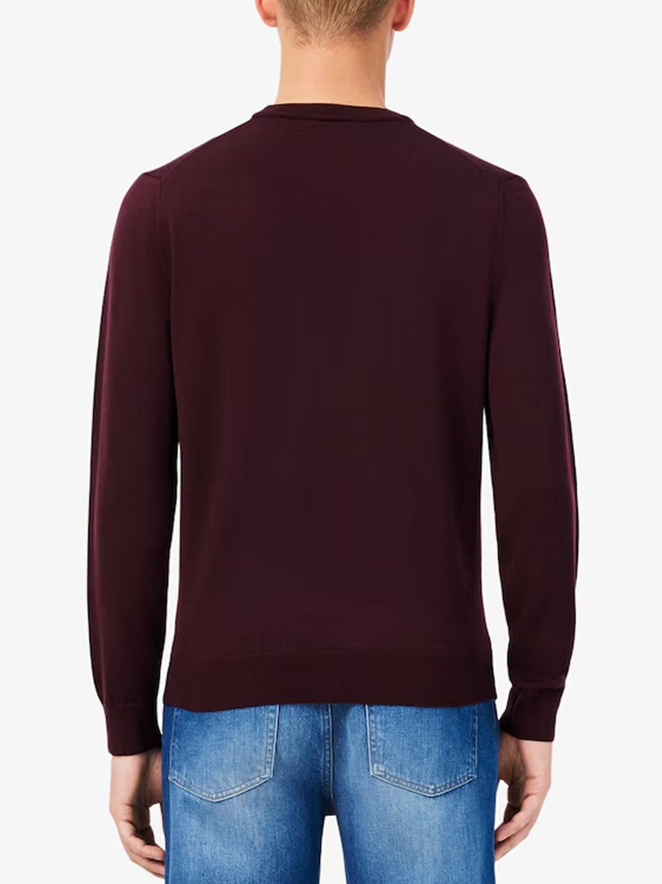 maglia in lana monocrom AH1969 V LACOSTE
