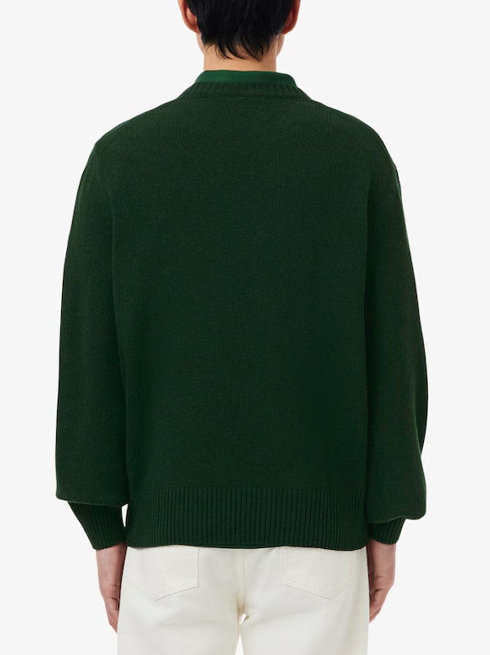 maglia in lana base AH2916 V LACOSTE