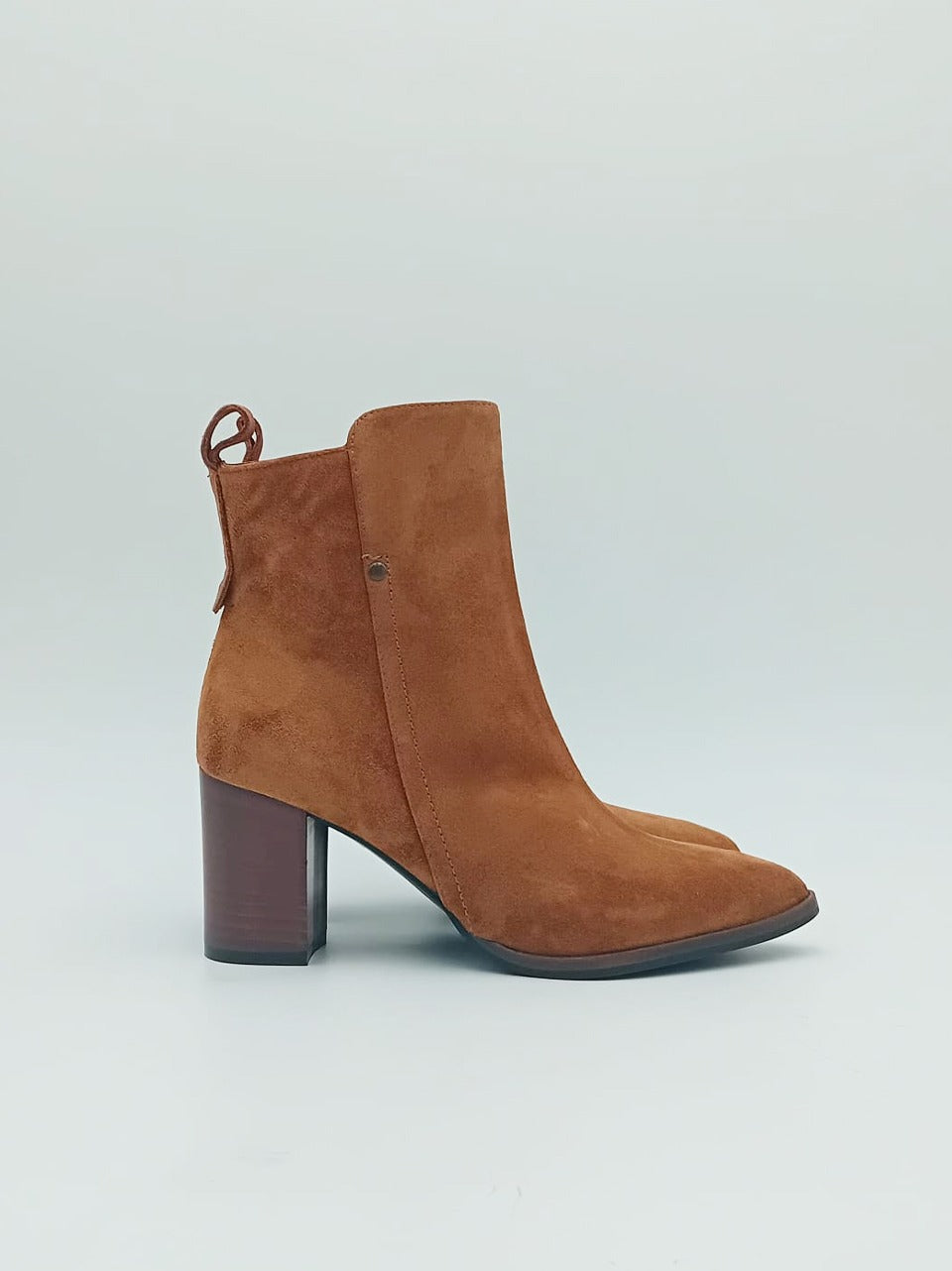 stivaletto con zip tacco h 70 mm 7040\C SAJOTERRA