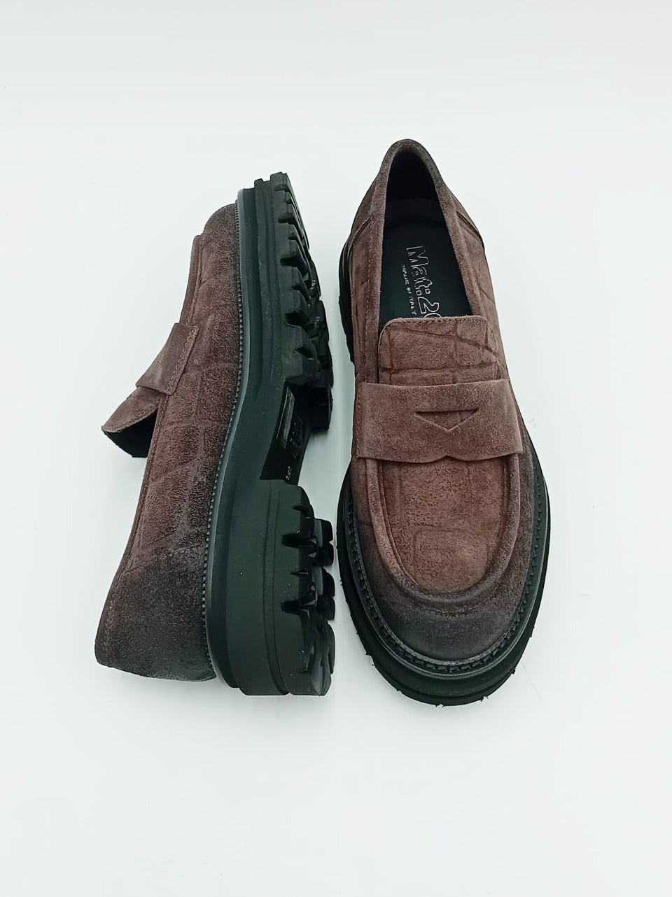 mocassino suola track 3276 CROCSFANGO MAT:20