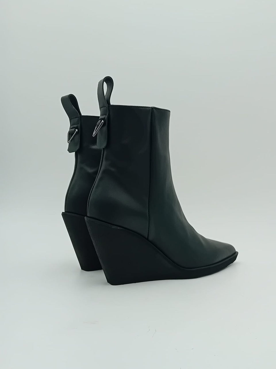 stivaletto tex con zeppa DI26\143 NERO MICHAEL DASS