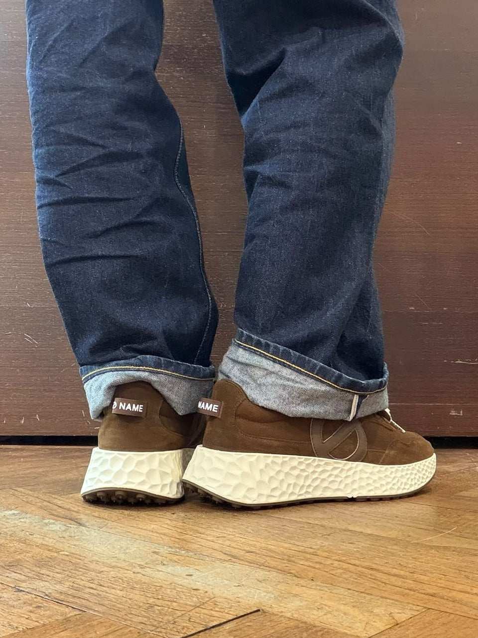 sneakers carter jogger suede CARTER JOGGERSUEDE BROWN NO NAME