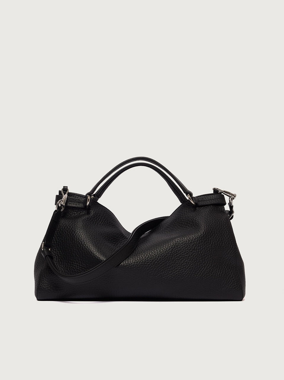borsa virgo media in soft B02253 VIRGO M SOFT N ORCIANI