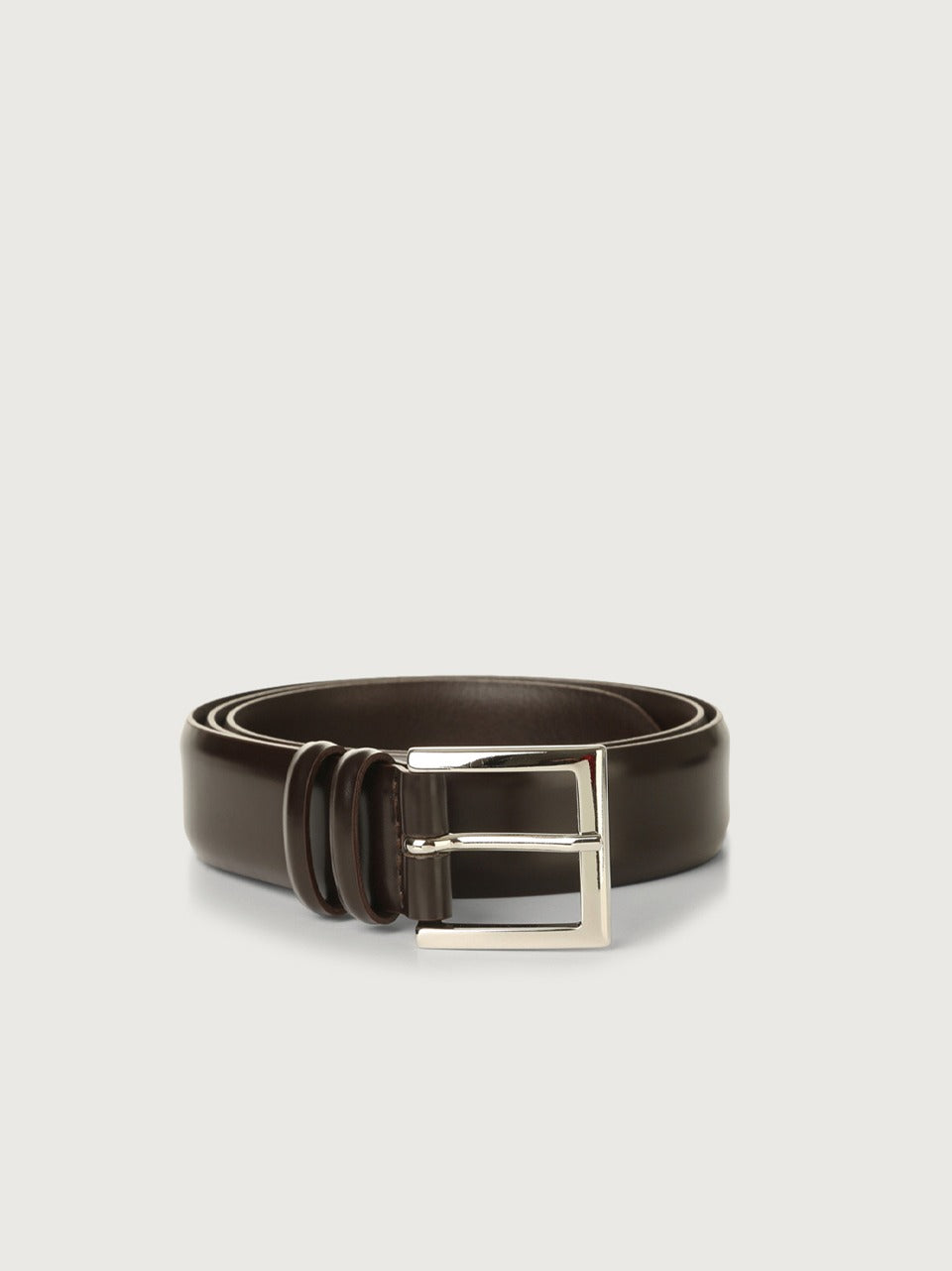 cintura classica in calf 3 cm U03201 T.MORO ORCIANI