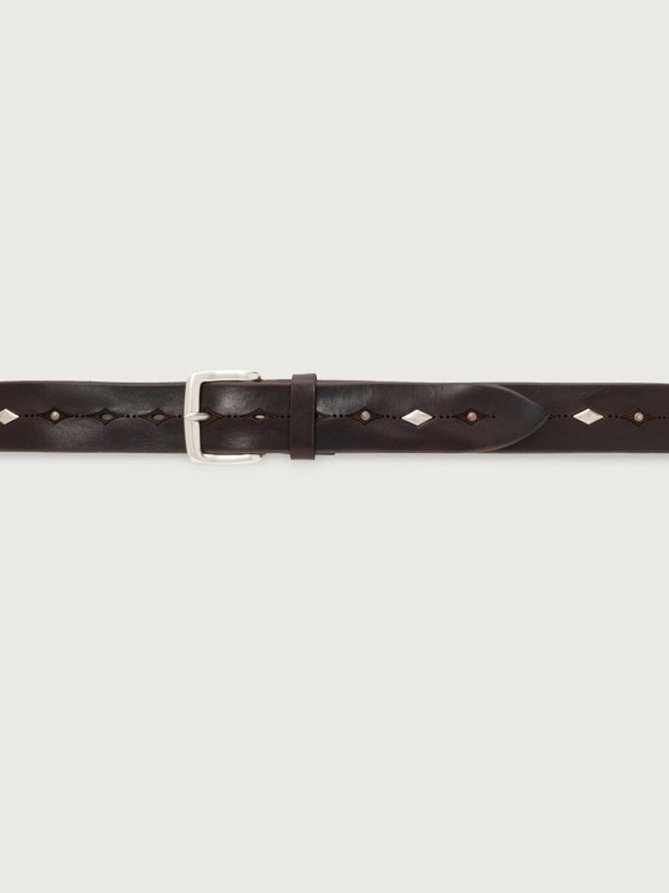 cintura bull soft con borchie cm 3,5 U08329BUS T.MORO ORCIANI