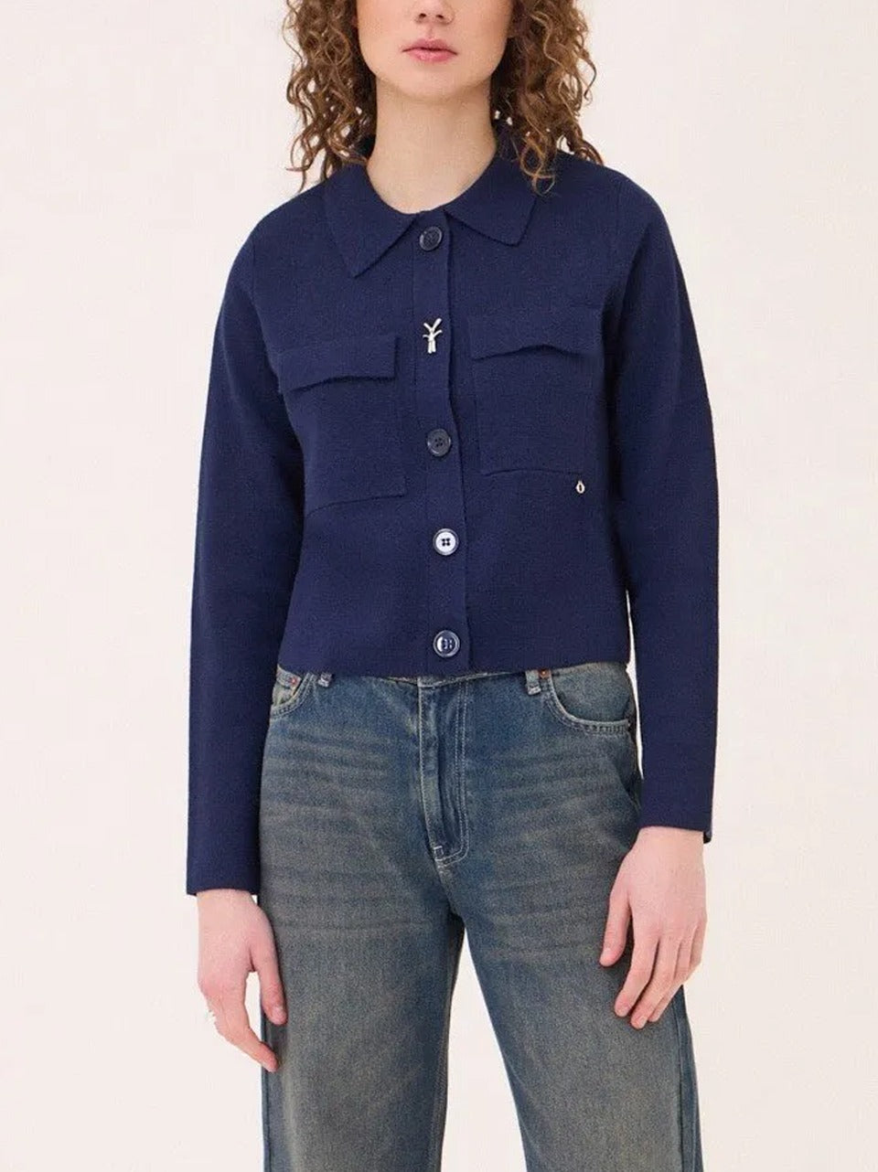 cardigan DK9303 B ottod'ame