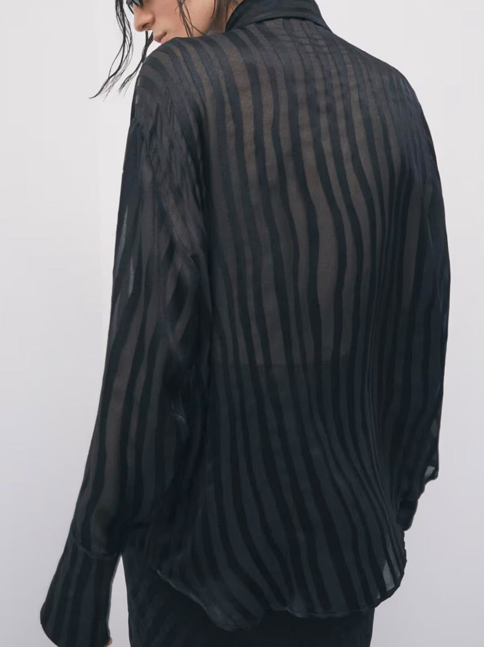 camicia devore 8C041 C0236 N Patrizia pepe