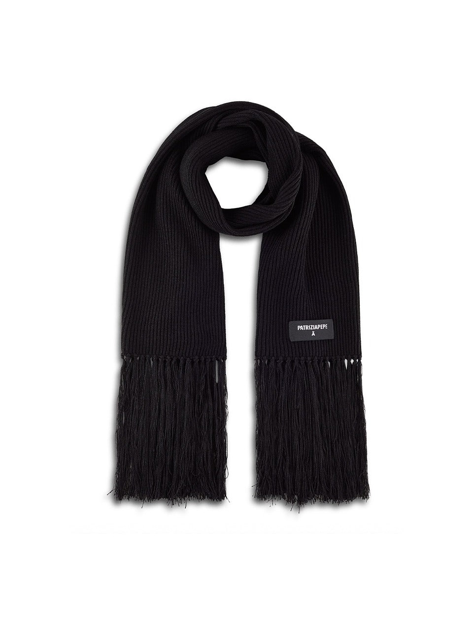 sciarpa con frange 8F0057K9O3A N Patrizia pepe