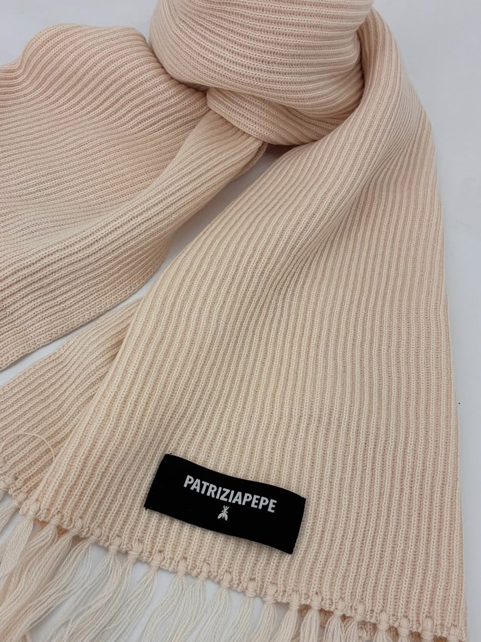 sciarpa con frange 8F0057K9O3A P Patrizia pepe