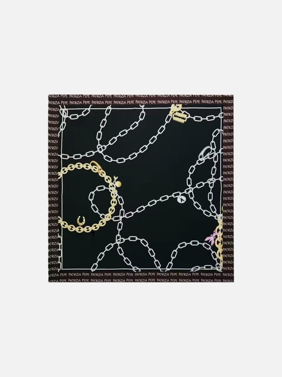 foulard carre 8F0084 A4X1P N Patrizia pepe