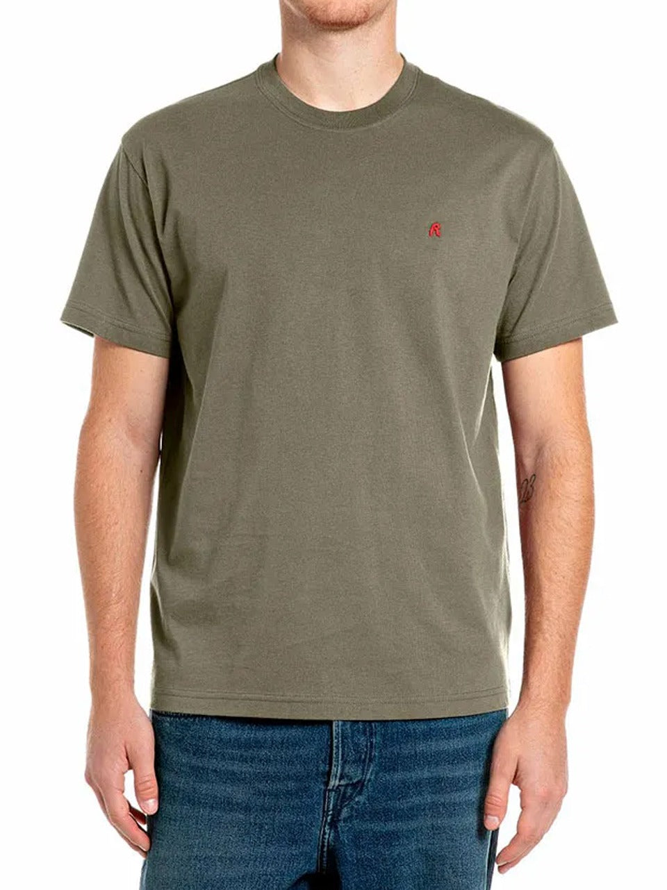 t shirt manic corta M12BE V replay