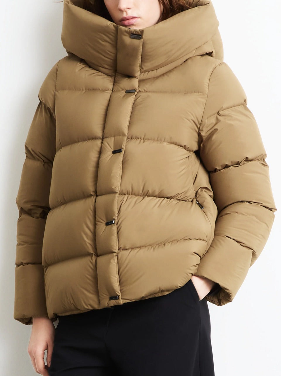 piumino puffy tubic W545 84 RRD