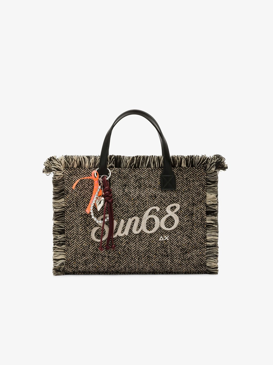borsa shopper chech W46212 NERO SUN 68
