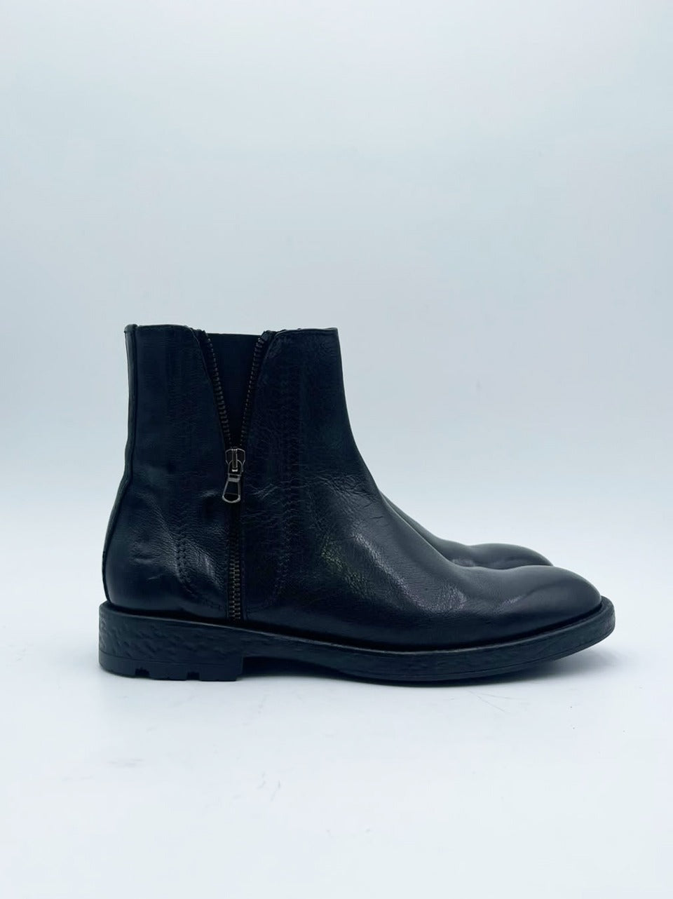 beatles con zip laterale VIBE01 NERO VENI