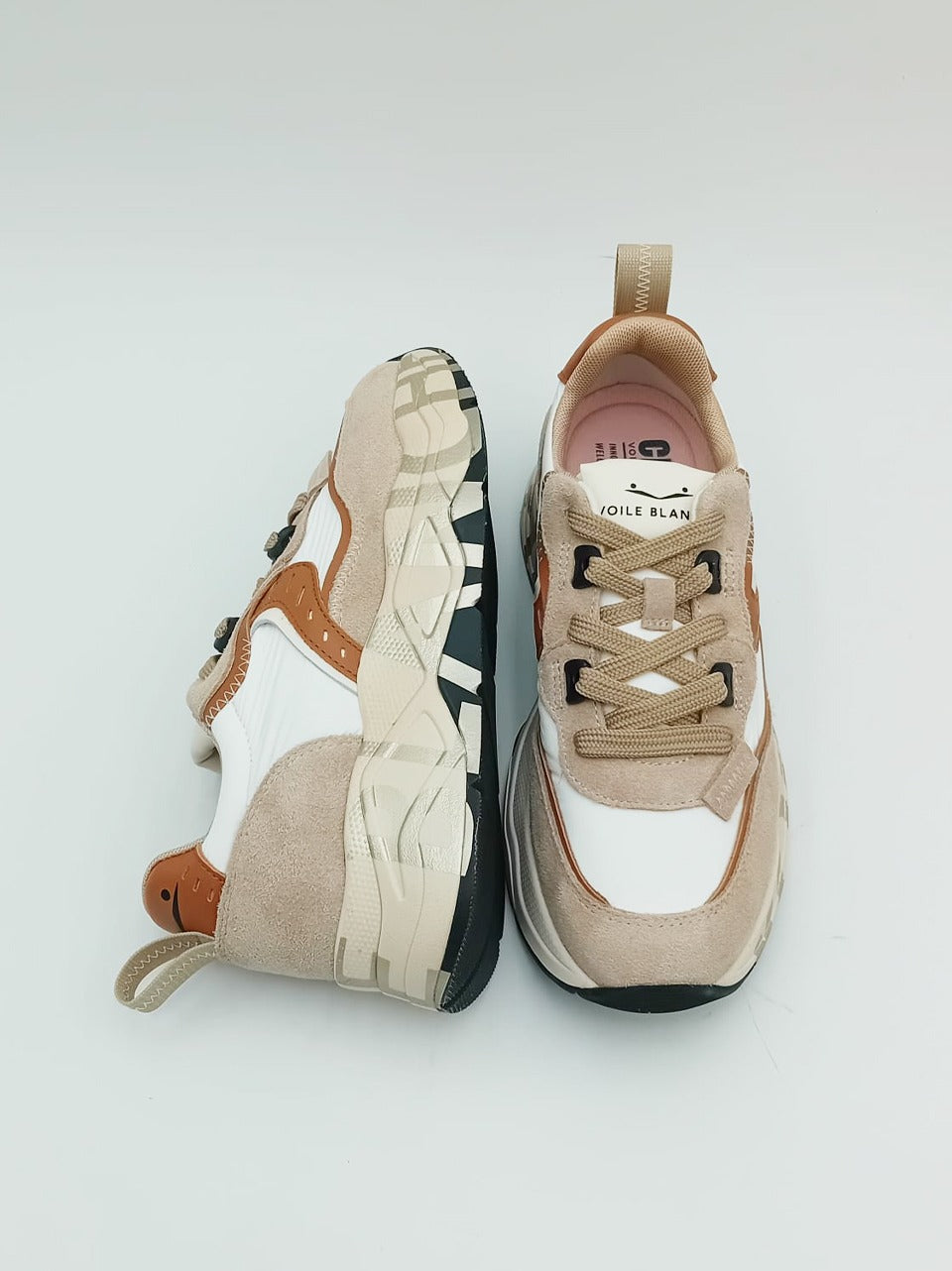 sneakers club 105 2017475-22-2E56 2E41LIGTH BEIGE OFF WHITE VOILE BLANCHE