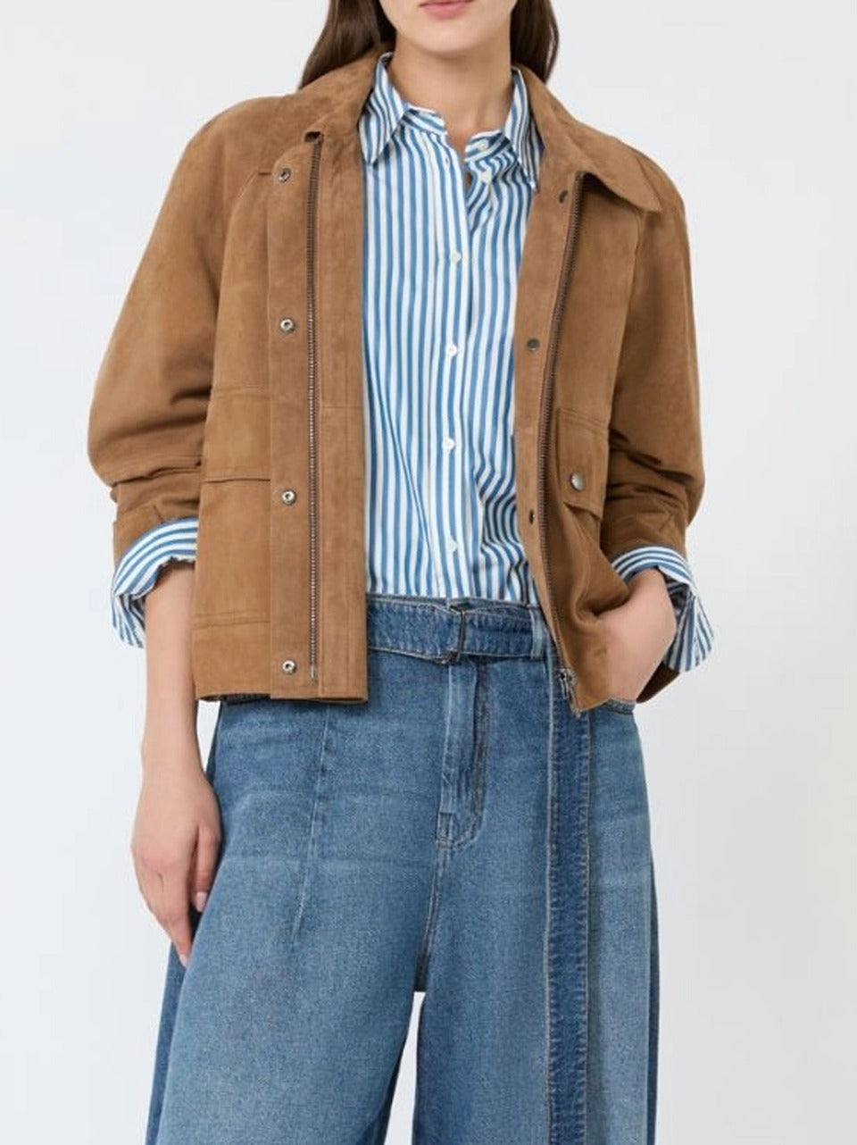 caban cropped suede ABITO 01 WEEKEND Max Mara