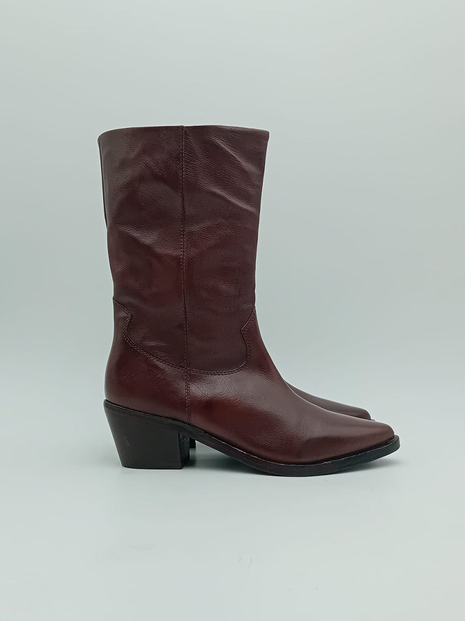 stivale texano 3\4 702-13 MARRONE ZOLFO
