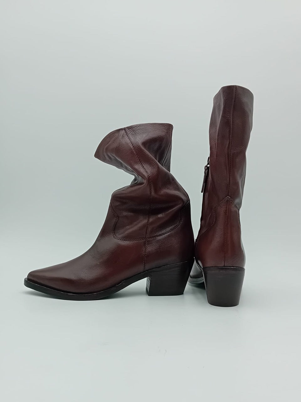 stivale texano 3\4 702-13 MARRONE ZOLFO