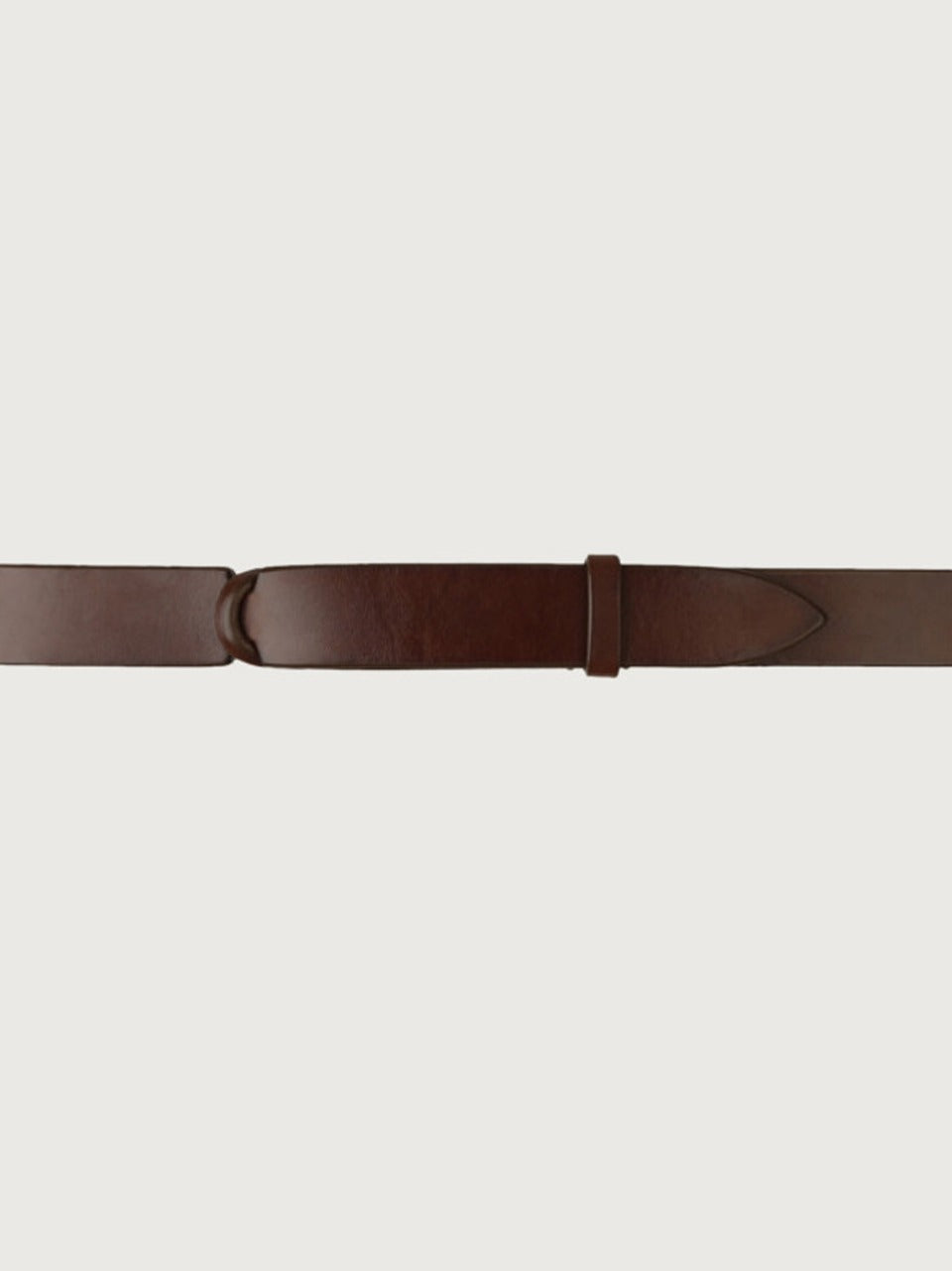 cintura nobuckle pelle NB0004 BULBRUCIATO ORCIANI NOBUCKLE