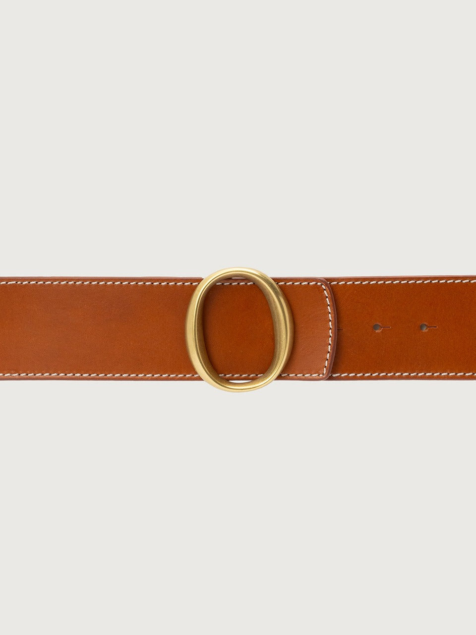 cintura impunturata h 50mm D10422 CUOIO ORCIANI