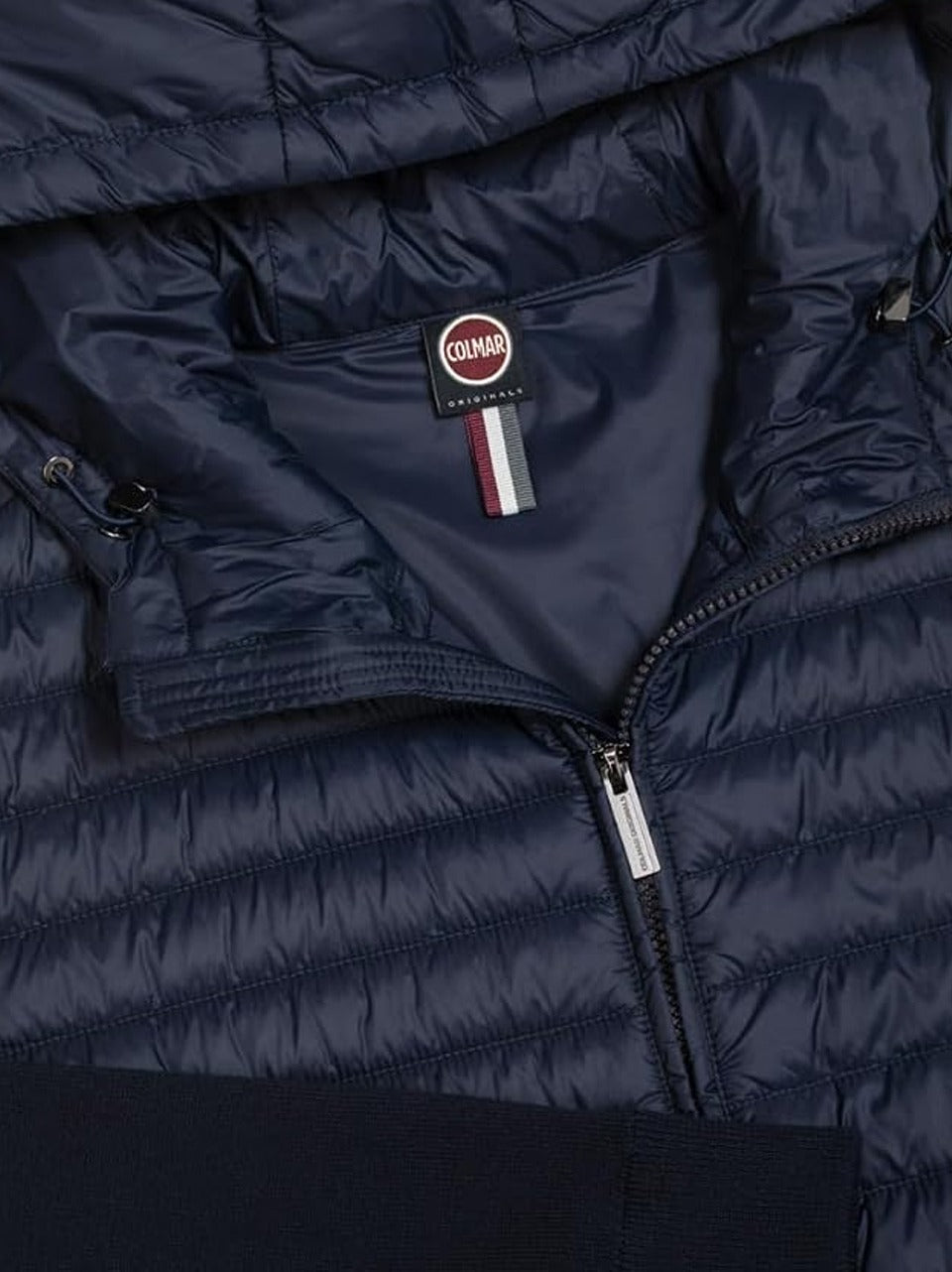 bimaterico cappuccio full zip 1156 B COLMAR