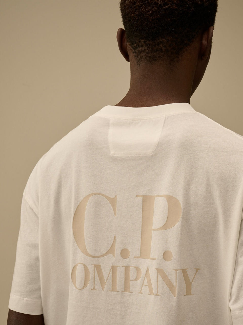 t shirt jersey stampa back 20CMTS086A 103 C.P COMPANY