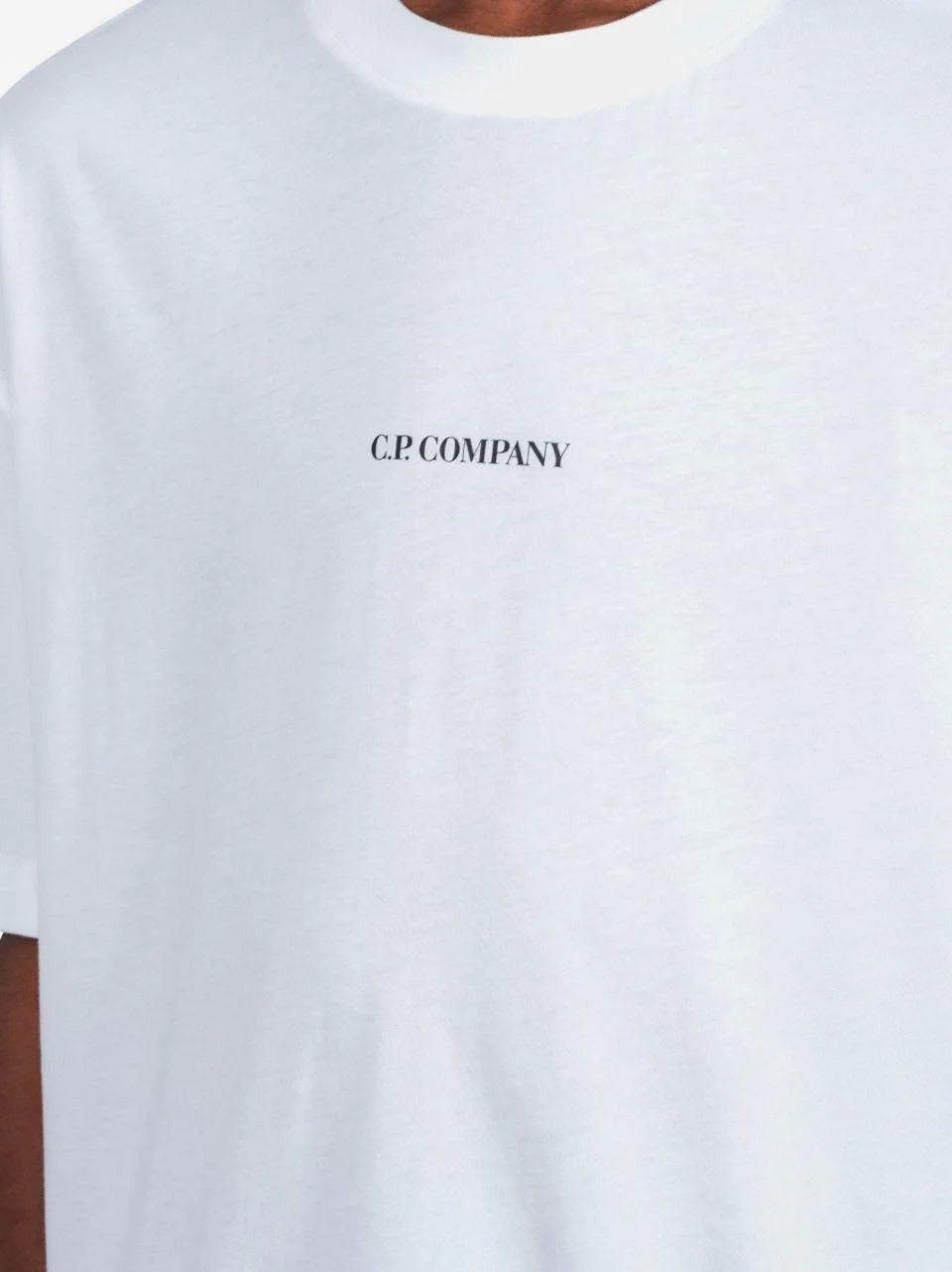 t shirt sigla back 20CMTS087A B C.P COMPANY