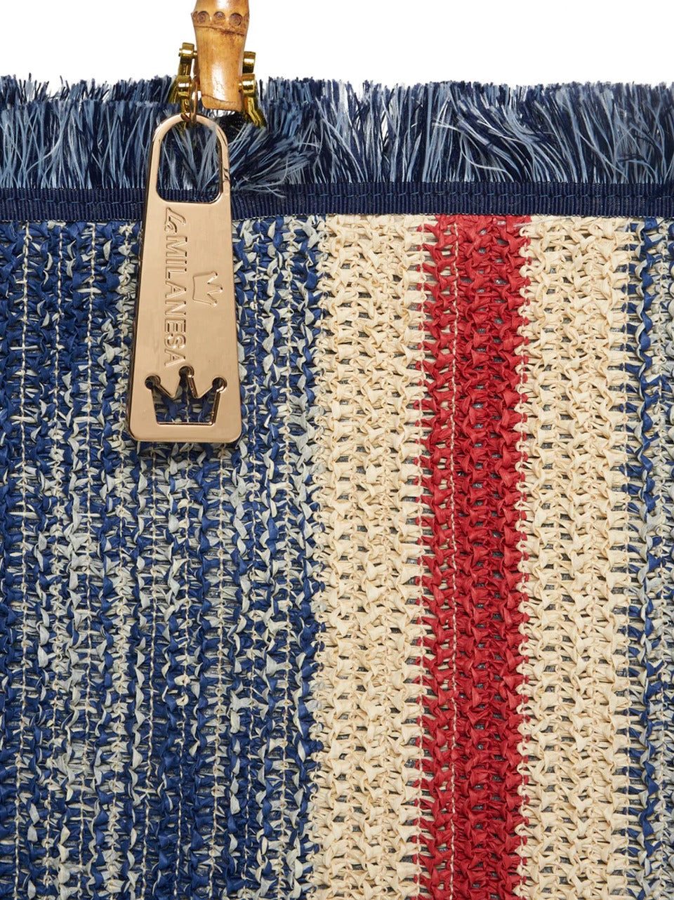 borsa shopper con banda ORTENSIA B LA MILANESA