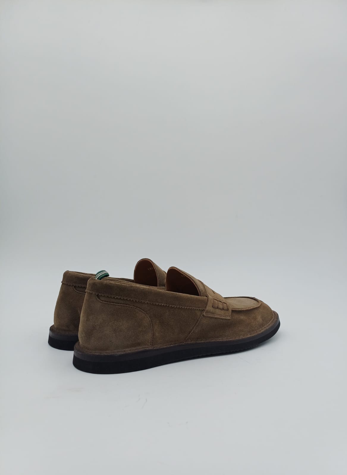 mocassino con passante ideal suola in gomma