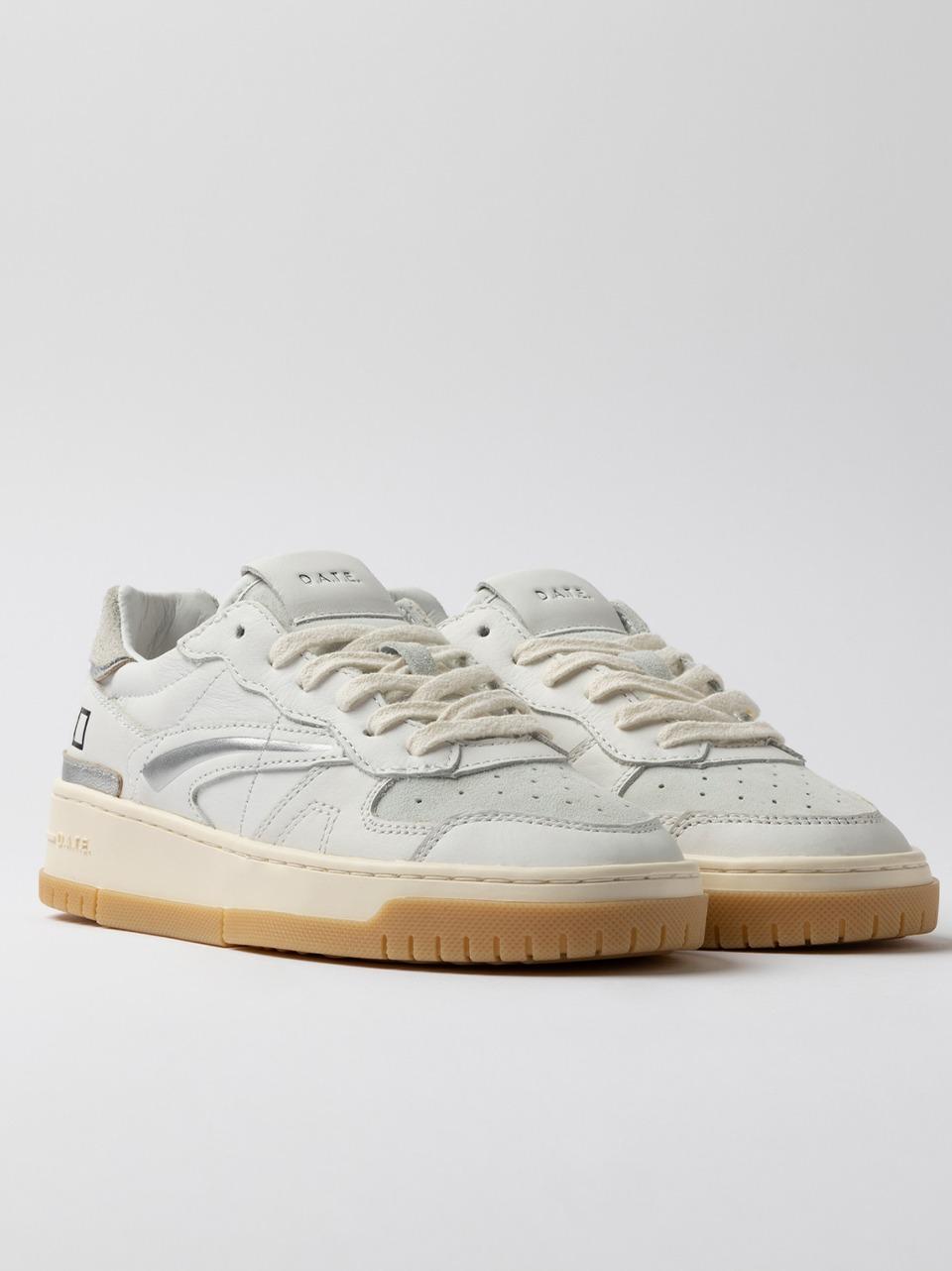 sneakerstorneo TP-CAWH BIANCO SILVER D.A.T.E